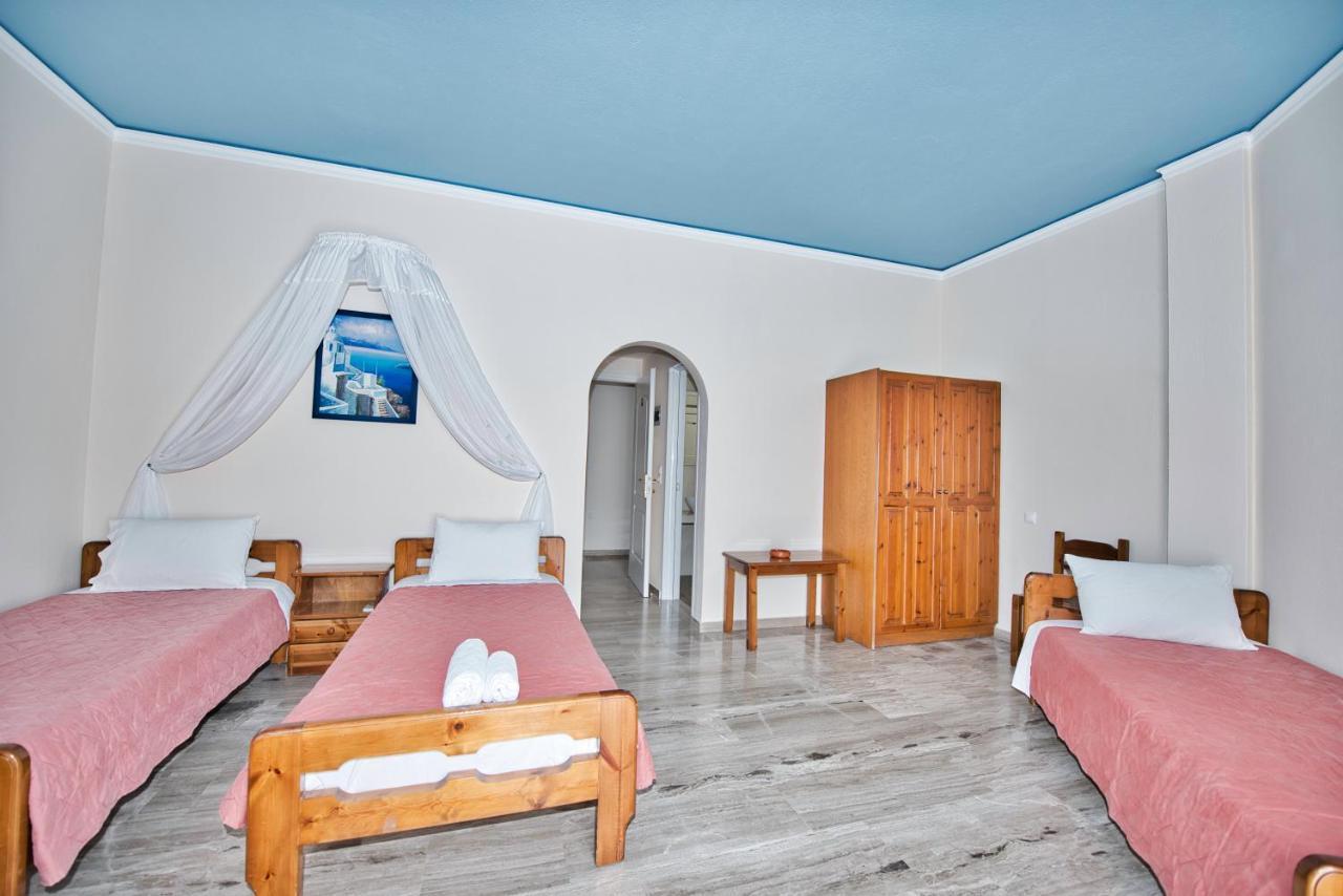 Villa Nikos Karamolegkos Kamari Kamári Exterior foto